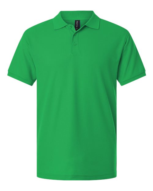 AllPro 62800 Men's Pique Polo - Kelly Green