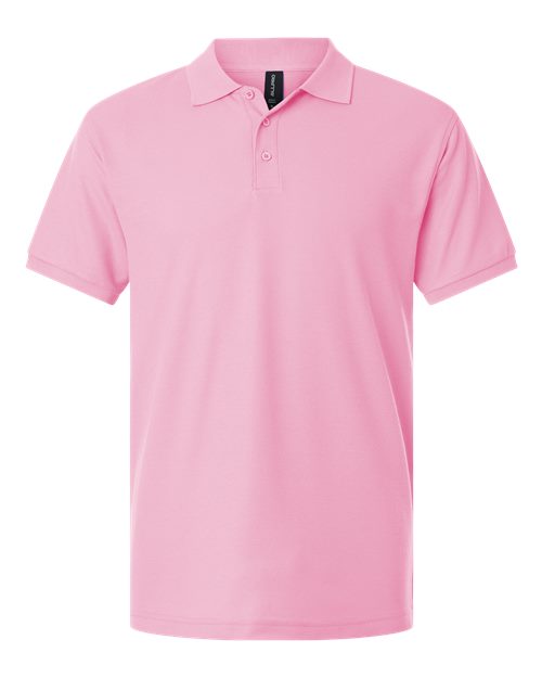 AllPro 62800 Men's Pique Polo - Light Pink