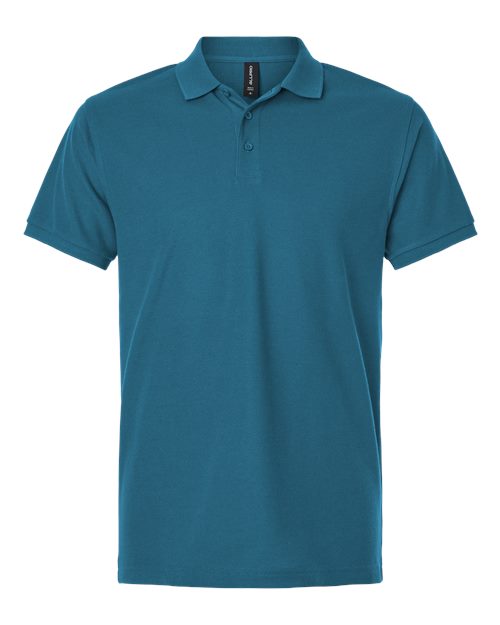 AllPro 62800 Men's Pique Polo - Pacific Blue