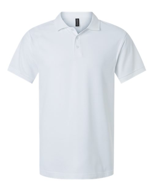 AllPro 62800 Men's Pique Polo - White