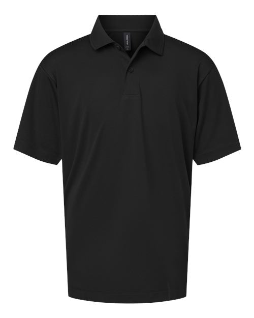 Load image into Gallery viewer, AllPro 41800Y Youth Pro-Lock Performance Polo - Black
