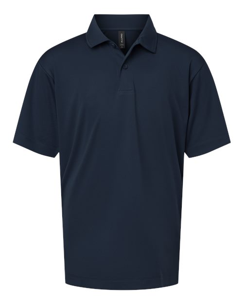 Load image into Gallery viewer, AllPro 41800Y Youth Pro-Lock Performance Polo - Navy
