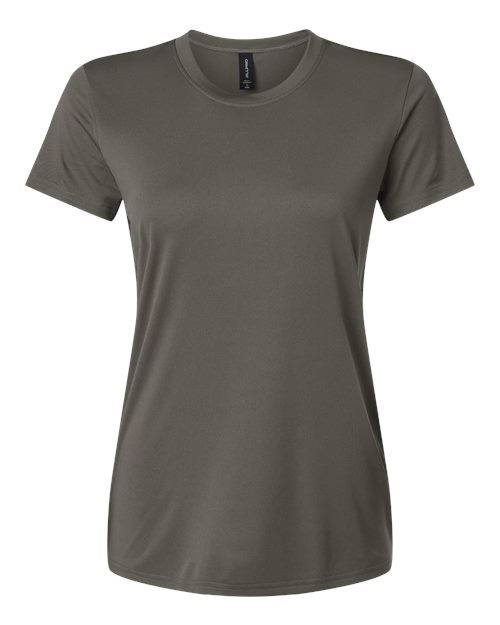 AllPro 48000L Women's Pro-Lock Performance T-Shirt - Charcoal