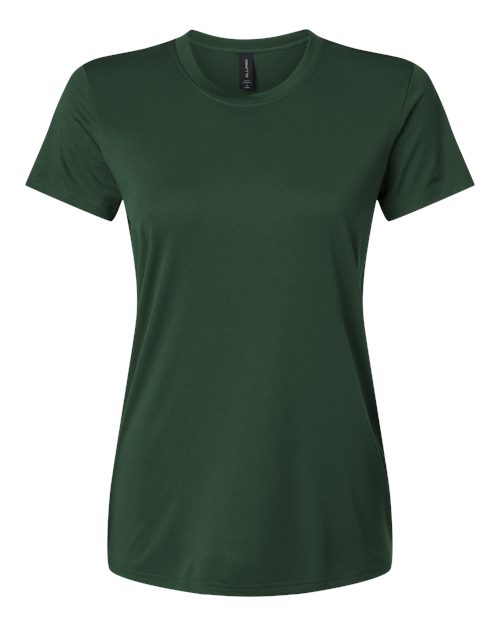 AllPro 48000L Women's Pro-Lock Performance T-Shirt - Forest Green