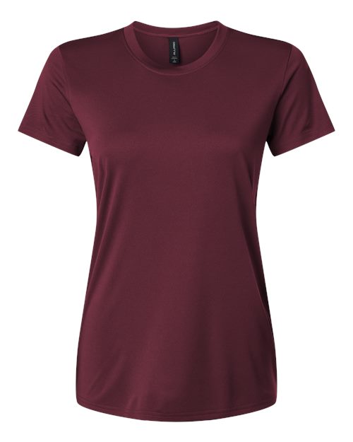 Load image into Gallery viewer, AllPro 48000L Women's Pro-Lock Performance T-Shirt - Maroon

