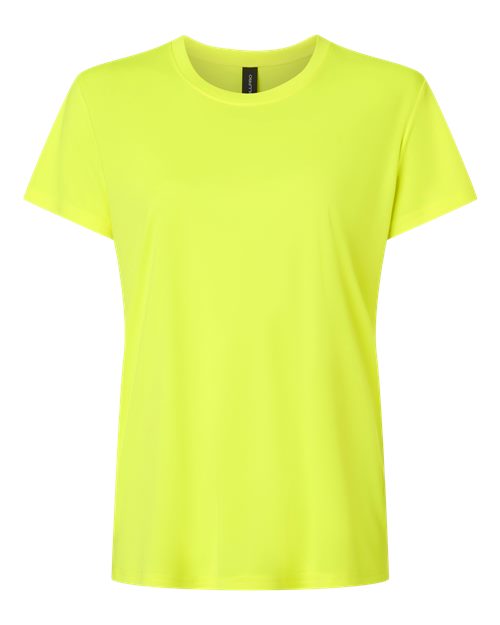 Load image into Gallery viewer, AllPro 48000L Women's Pro-Lock Performance T-Shirt - Neon Yellow
