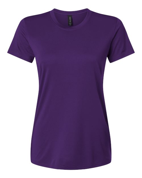 Load image into Gallery viewer, AllPro 48000L Women's Pro-Lock Performance T-Shirt - Purple
