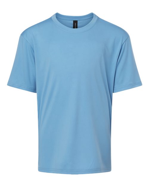 Load image into Gallery viewer, AllPro 48000Y Youth Pro-Lock Performance T-Shirt - Carolina Blue
