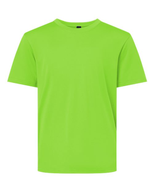 Load image into Gallery viewer, AllPro 48000Y Youth Pro-Lock Performance T-Shirt - Lime
