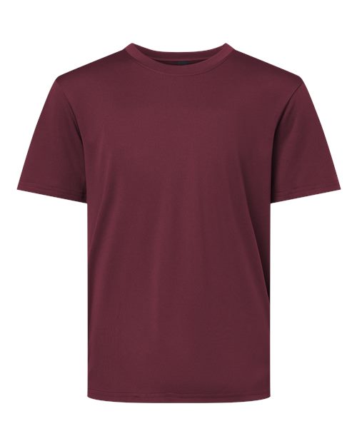 Load image into Gallery viewer, AllPro 48000Y Youth Pro-Lock Performance T-Shirt - Maroon

