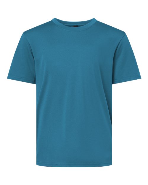 Load image into Gallery viewer, AllPro 48000Y Youth Pro-Lock Performance T-Shirt - Pacific Blue
