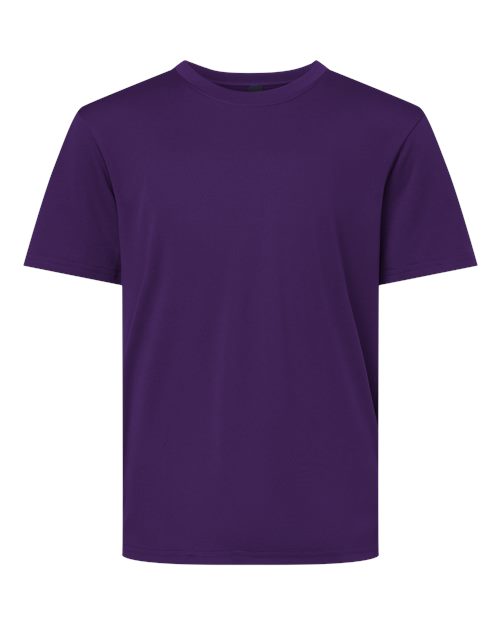 AllPro 48000Y Youth Pro-Lock Performance T-Shirt - Purple