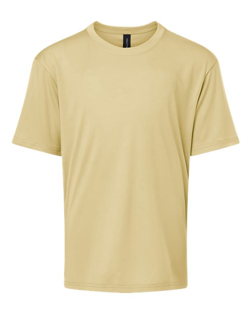 Load image into Gallery viewer, AllPro 48000Y Youth Pro-Lock Performance T-Shirt - Vegas Gold
