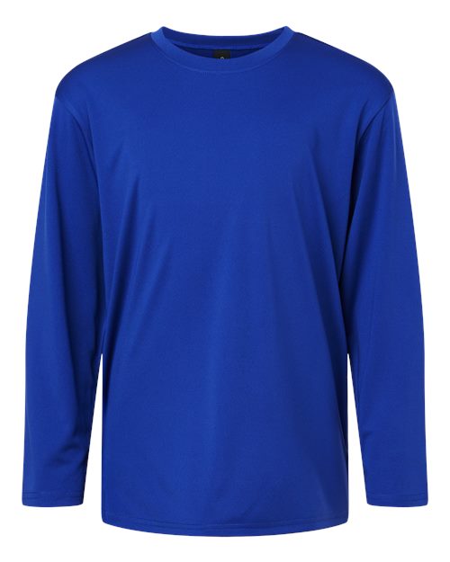 AllPro 48400Y Youth Pro-Lock Performance Long Sleeve T-Shirt - Royal