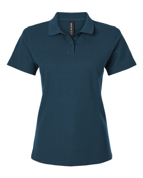 Load image into Gallery viewer, AllPro 62800L Women's Pique Polo - Atlantic Blue
