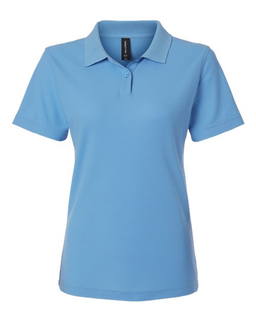 Load image into Gallery viewer, AllPro 62800L Women's Pique Polo - Carolina Blue
