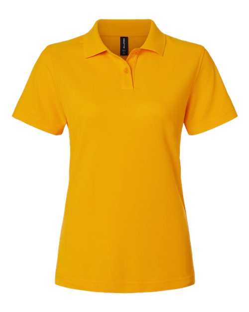 Load image into Gallery viewer, AllPro 62800L Women's Pique Polo - Gold
