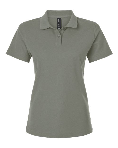 Load image into Gallery viewer, AllPro 62800L Women's Pique Polo - Greystone
