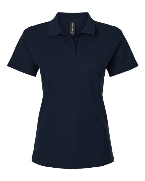 Load image into Gallery viewer, AllPro 62800L Women's Pique Polo - Navy

