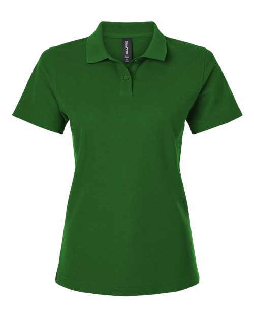 Load image into Gallery viewer, AllPro 62800L Women's Pique Polo - Olive Green
