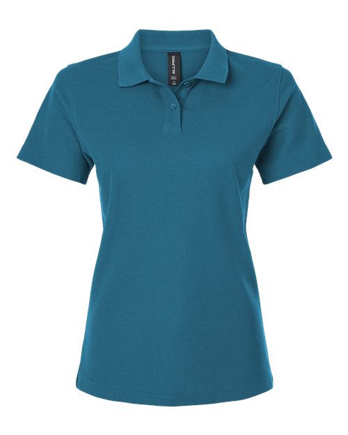 Load image into Gallery viewer, AllPro 62800L Women's Pique Polo - Pacific Blue
