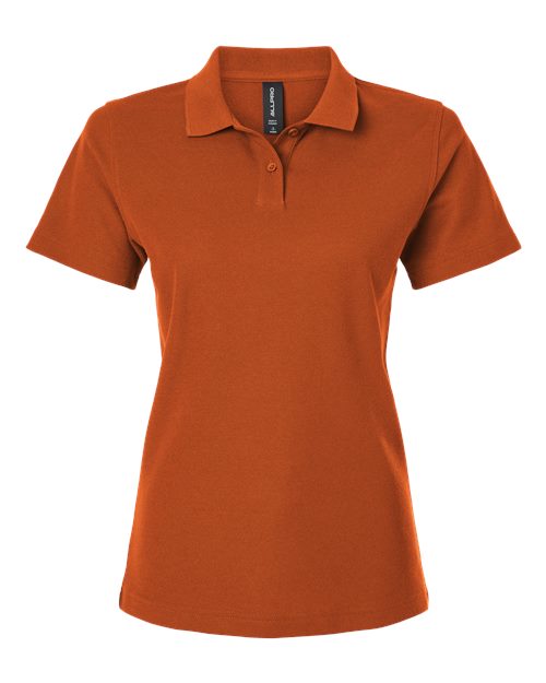 AllPro 62800L Women's Pique Polo - Rust