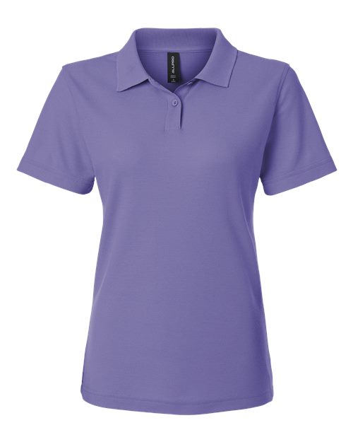 AllPro 62800L Women's Pique Polo - Violet