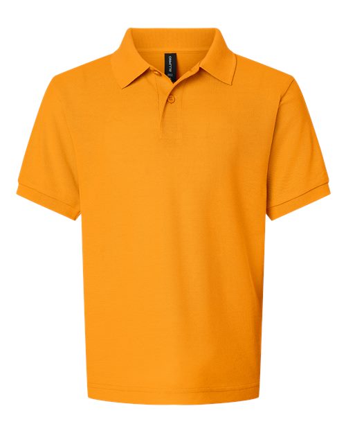 Load image into Gallery viewer, AllPro 62800Y Youth Pique Polo - Gold
