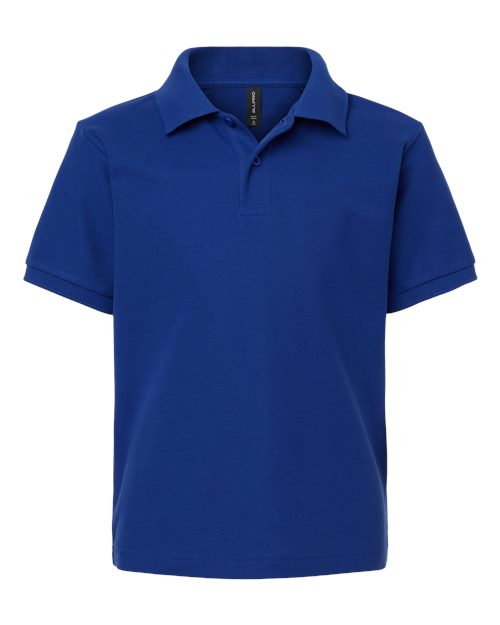 Load image into Gallery viewer, AllPro 62800Y Youth Pique Polo - Royal
