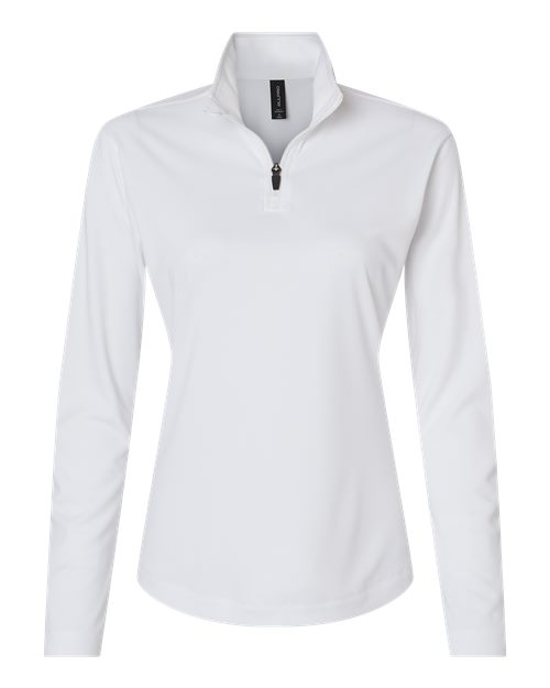 Load image into Gallery viewer, AllPro 41870L Women's Pro-Lock Performance Quarter-Zip Pullover - White

