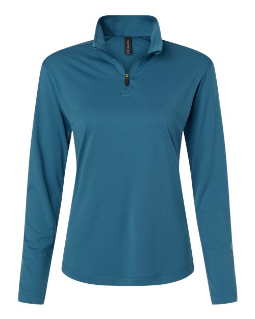 Load image into Gallery viewer, AllPro 41870L Women's Pro-Lock Performance Quarter-Zip Pullover - Pacific Blue
