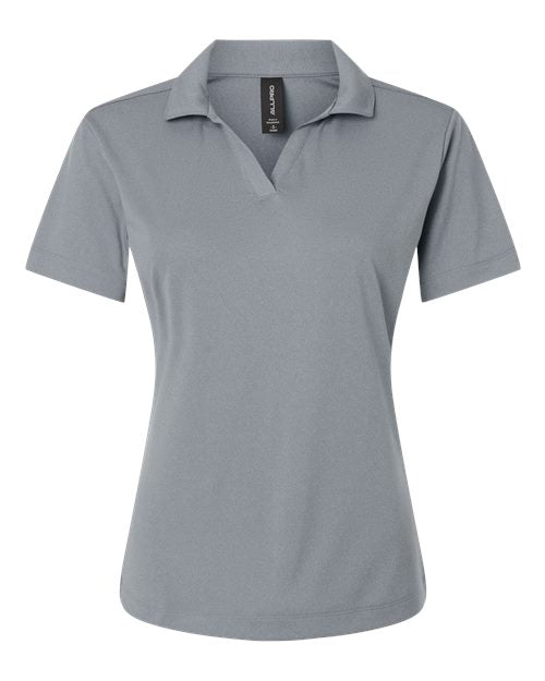 Load image into Gallery viewer, AllPro 41800L Women's Pro-Lock Performance Polo - Heather Steel

