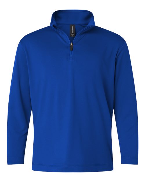 Load image into Gallery viewer, AllPro 41870Y Youth Pro-Lock Performance Quarter-Zip Pullover - Royal
