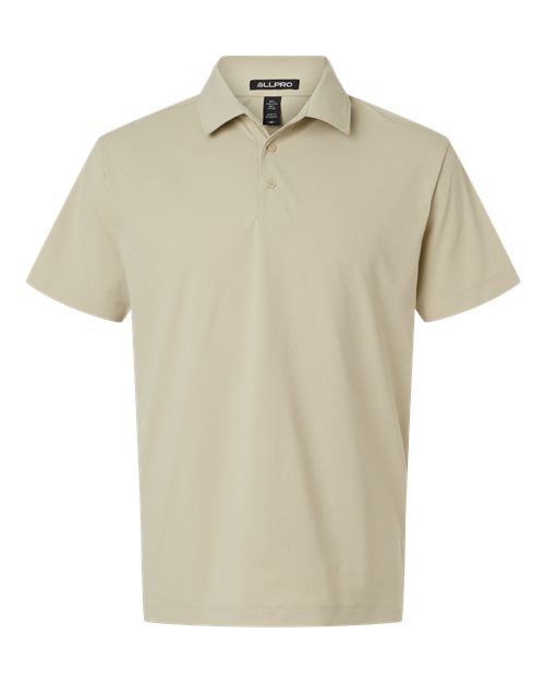 AllPro 41SP0 Men's Pro-Flex Sorona® Polo - Sand