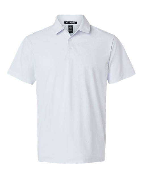 AllPro 41SP0 Men's Pro-Flex Sorona® Polo - White