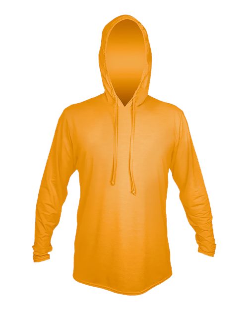 ANETIK MVLPRH8 Men's Low Pro Tech Hooded Long Sleeve T-Shirt - Phoenix Heathered