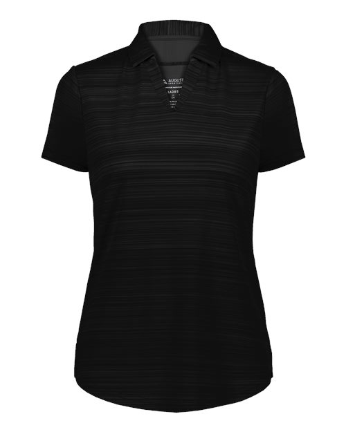 Augusta Sportswear 7002 Women's Pursuit Polo - Black