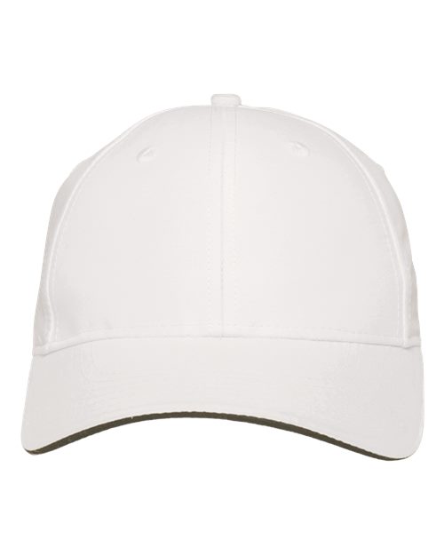 Adams Headwear PE102 Performer Cap - White/ Black