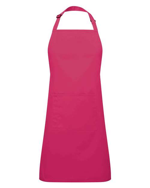Load image into Gallery viewer, Artisan Collection by Reprime RP154 Recycled Pocket Bib Apron - Hot Pink
