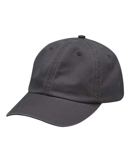 Adams Headwear LP104 Optimum II True Color Dad Hat - Charcoal Grey