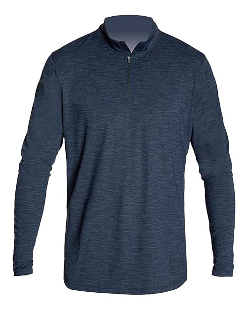 ANETIK MVQTRL9 Men's Low Pro Quarter-Zip Pullover - Midnight Heathered
