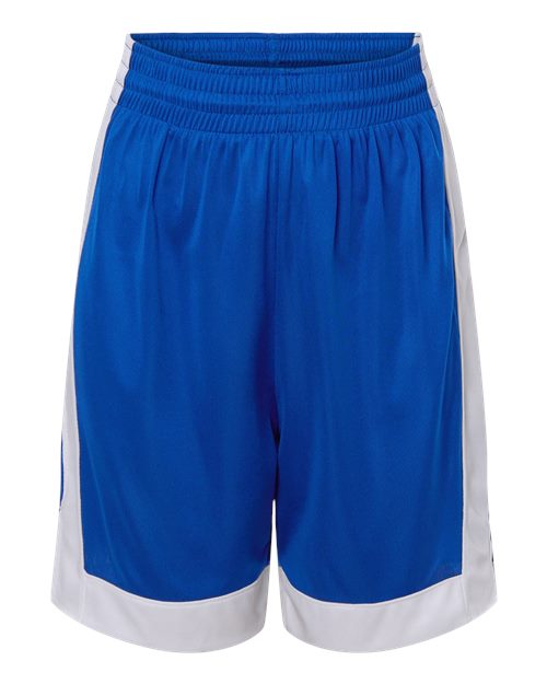Load image into Gallery viewer, Augusta Sportswear 6890 Youth Match-Up Basketball Shorts - Royal/ White
