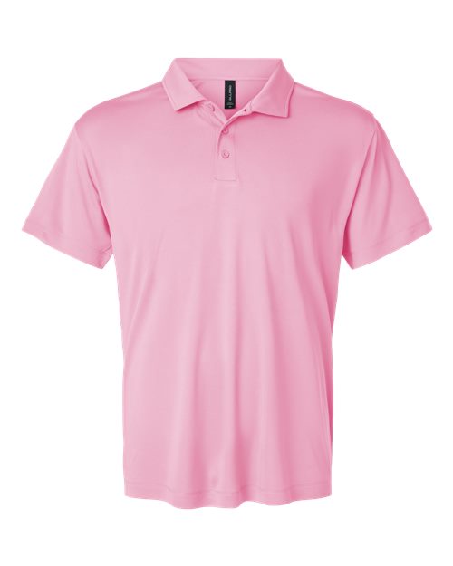 AllPro 41800 Men's Pro-Lock Performance Polo - Light Pink