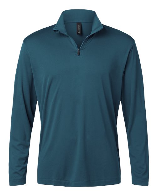 Load image into Gallery viewer, AllPro 41870 Men's Pro-Lock Performance Quarter-Zip Pullover - Atlantic Blue
