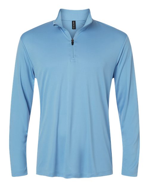 Load image into Gallery viewer, AllPro 41870 Men's Pro-Lock Performance Quarter-Zip Pullover - Carolina Blue
