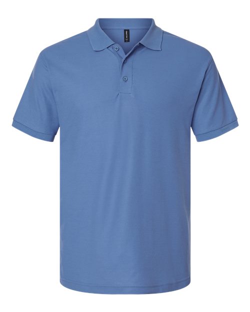 AllPro 62800 Men's Pique Polo - Heather Royal