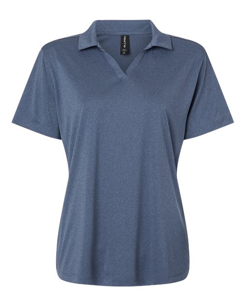 AllPro 41800L Women's Pro-Lock Performance Polo - Heather Navy