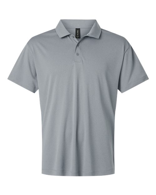 Load image into Gallery viewer, AllPro 41800T Men's Tall Pro-Lock Performance Polo - Heather Steel
