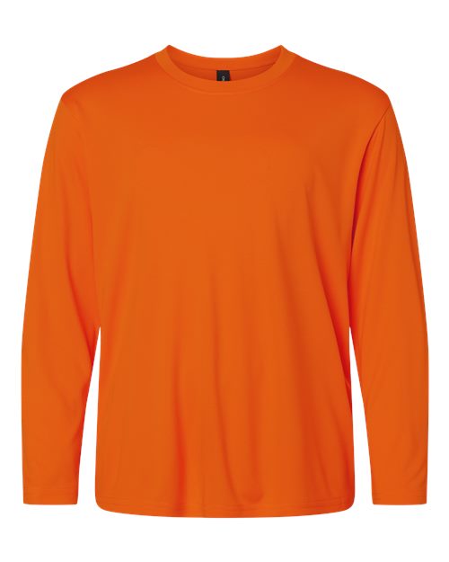Load image into Gallery viewer, AllPro 48400Y Youth Pro-Lock Performance Long Sleeve T-Shirt - Deep Orange
