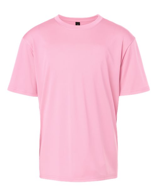 AllPro 48000Y Youth Pro-Lock Performance T-Shirt - Light Pink